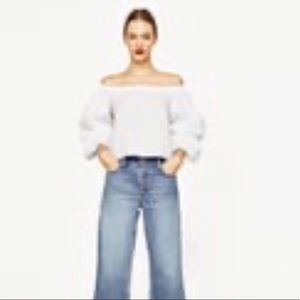 Zara off the shoulder top